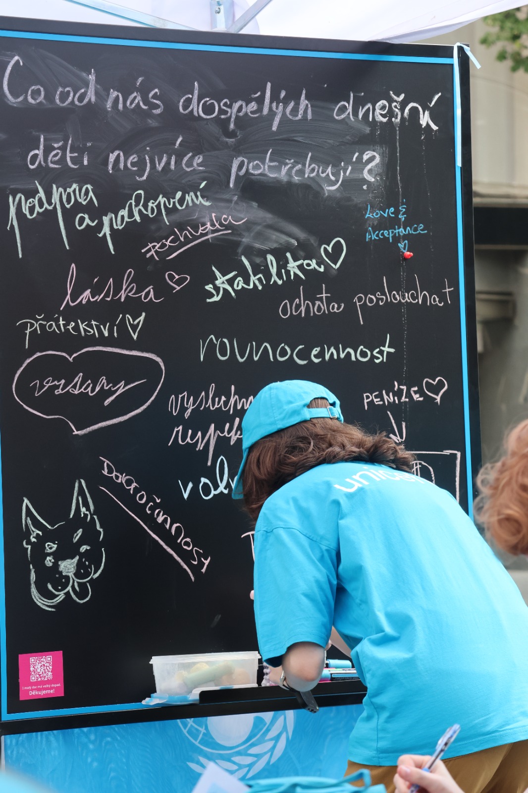 Děti v průzkumu UNICEF Mladé hlasy