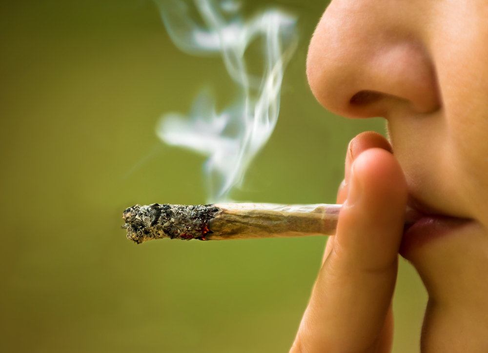 Užívání marihuany v posledních letech mezi mládeží pokleslo. marihuana shutterstock 157734158