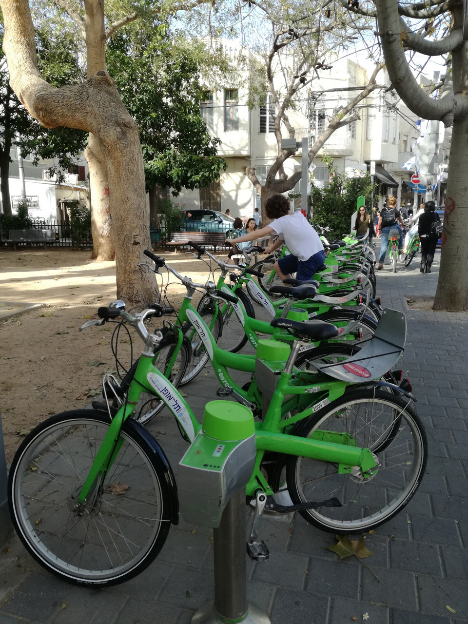 Sdílená kola najdete v Tel Avivu na 200 místech telaviv kola
