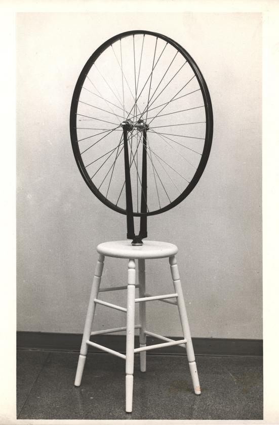 Chtěli byste mít originál tohoto umění doma? Za pár tisíc je to možné, jen je otázka, zda je toto umění "užité" duchamp kolo