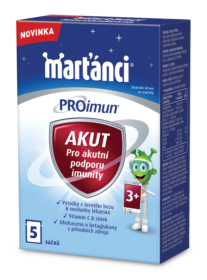 Doplňky stravy můžou dětem nejen pomoci, ale dokonce i chutnat martians