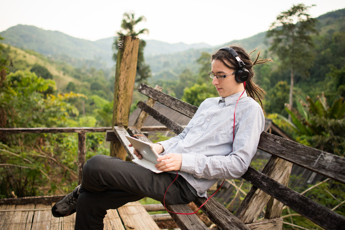 V přírodě se skvěle tvoří, Akha Village v provincii Chiang Rai v Thajsku v prirode se skvele tvori