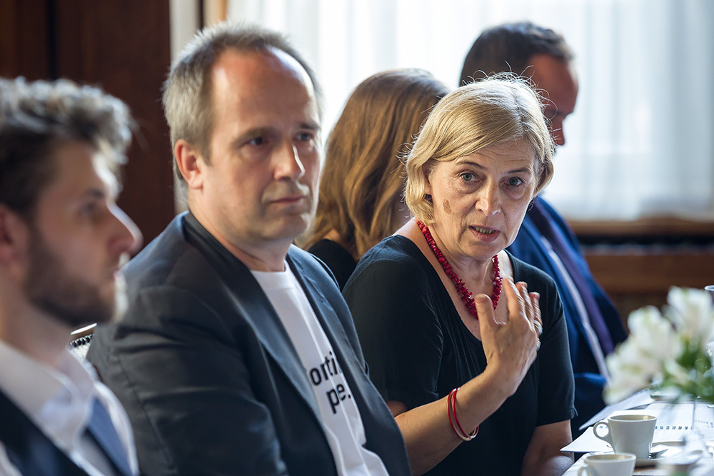 Rut Kolínská (Síť pro rodinu): "Jsem matka pěti dětí a babička několika vnoučat. Chci vidět budoucnost, která čeká další generace." vize 2050 fin zel 0308