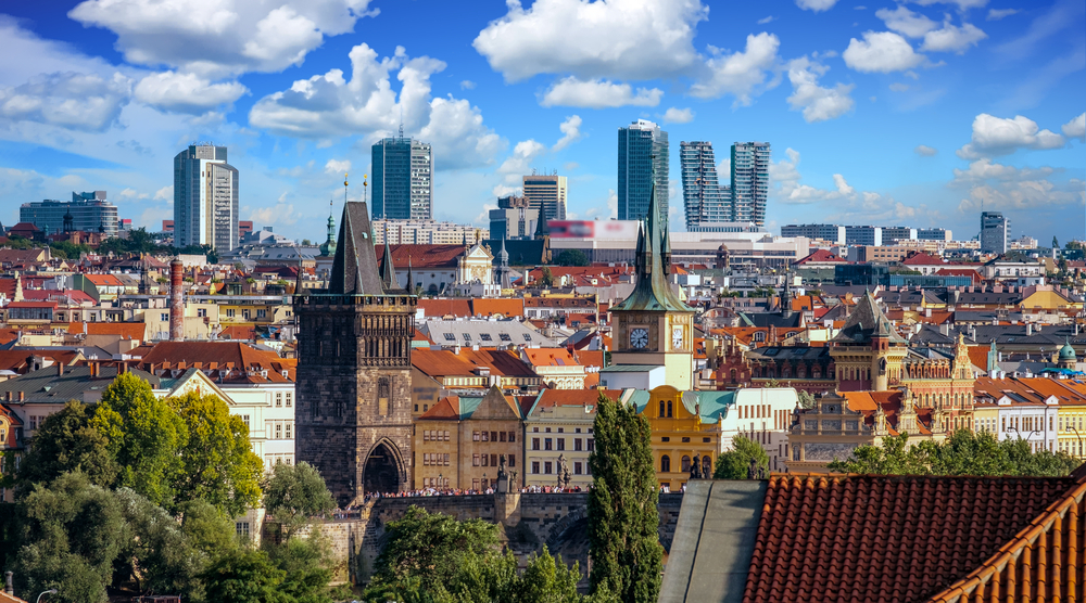 Věčný spor modernistů a tradicionalistů řeší svým způsobem i nová zástavba na Pankráci praha mrakodrapy 714775186