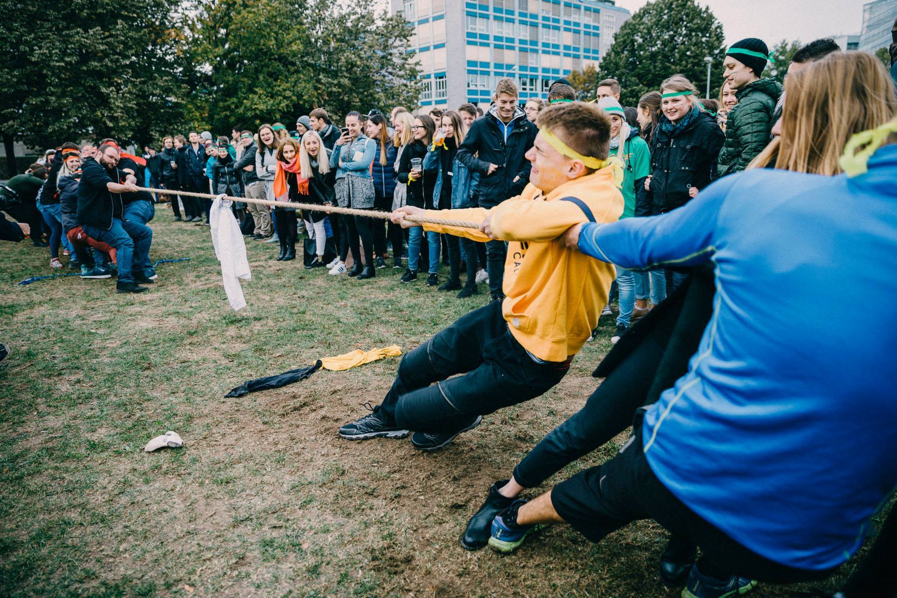 Žízeň na degustaci piv si lze obstarat prostřednictvím sportovních výkonů kampusfest 2