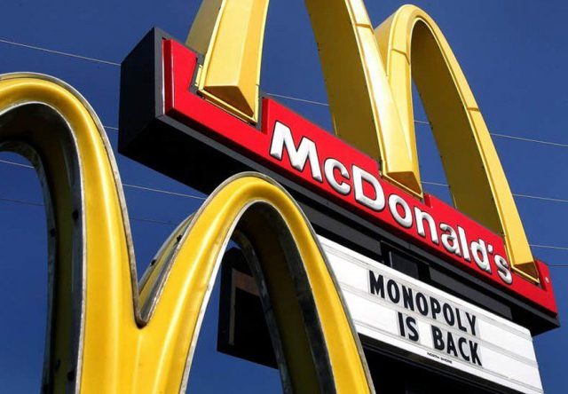 Mcdonalds es un monopolio