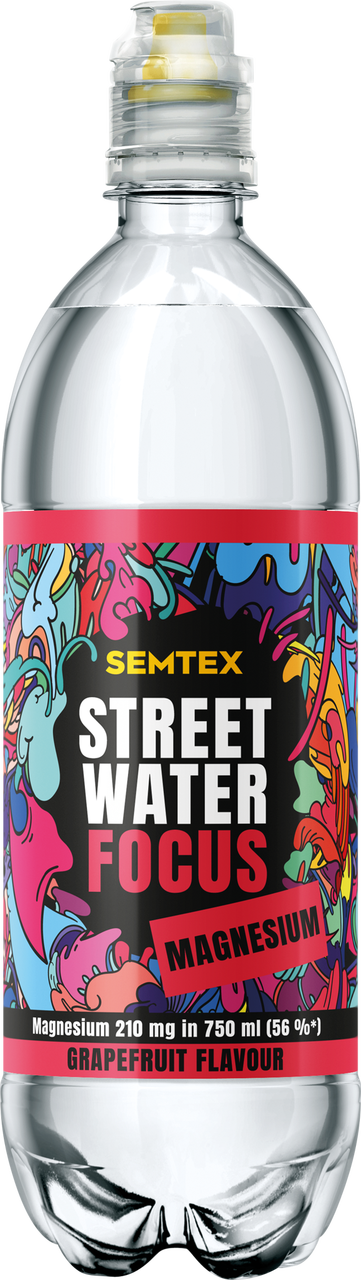 semtex street water focus grapefruit