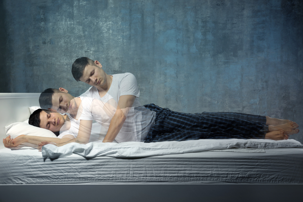Náměsíčný člověk nevnímá bolest. Ta se dostaví až po probuzení. namesicni shutterstock 613107470