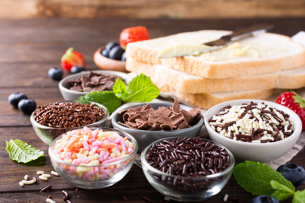 Takzvané „sprinkles“ Nizozemci milují. nizozemci jidlo shutterstock 486582049