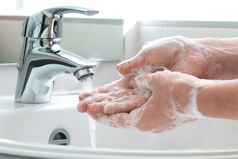 washing hands shutterstock 212494801