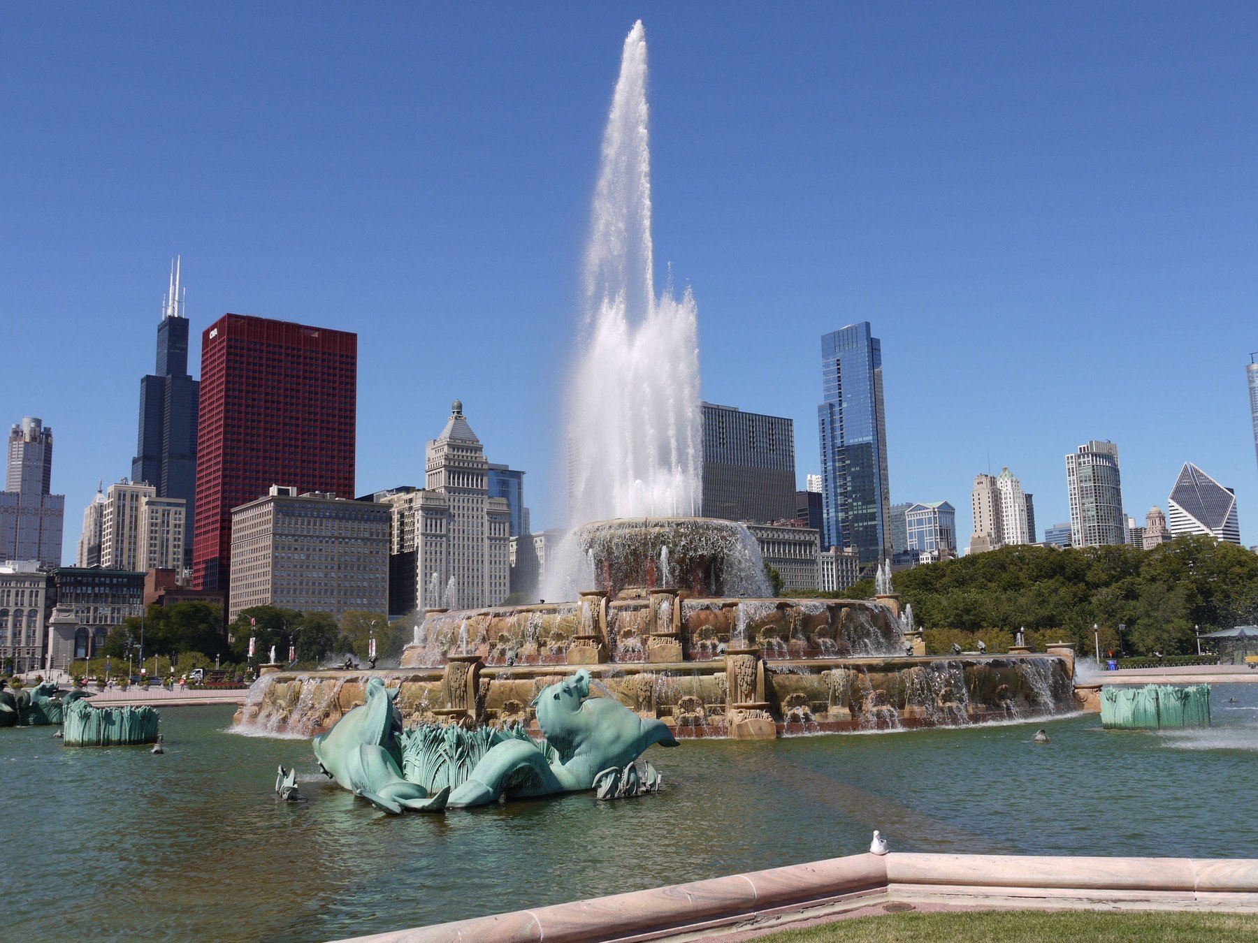 buckingham fountain chicago