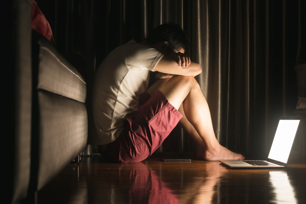 Na lehkou váhu by stejně jako vztek neměly být brány ani náznaky izolace a pocitů bezcennosti deprese 1069664846