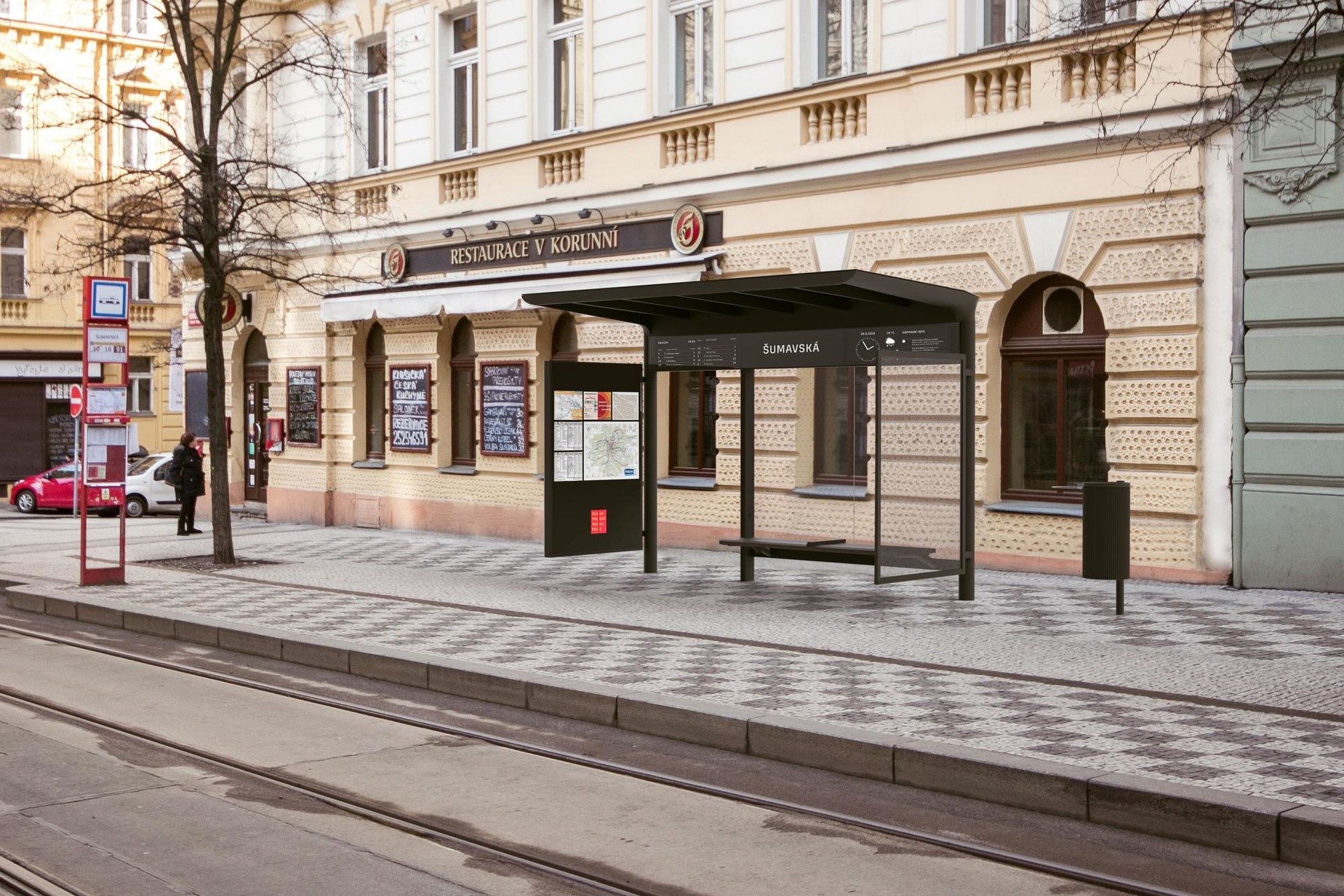 V roce 2021 dostane Praha nové zastávky MHD. Design chytrých přístřešků navrhli Michal Froněk a Jan Němeček ze studia Olgoj Chorchoj vitezny navrh web