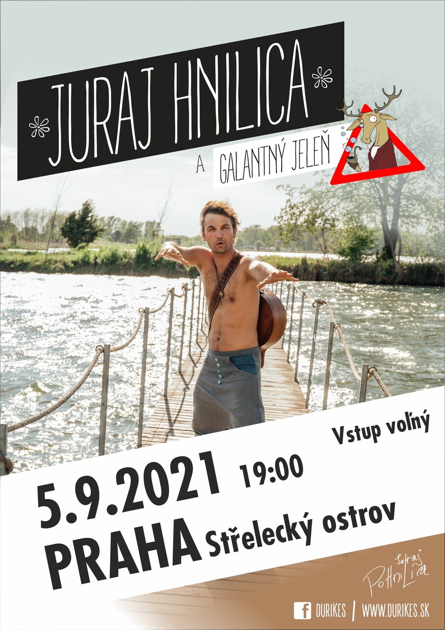 Populární slovenský zpěvák odehraje v Praze svůj první samostatný koncert. plakat zdroj netwin production